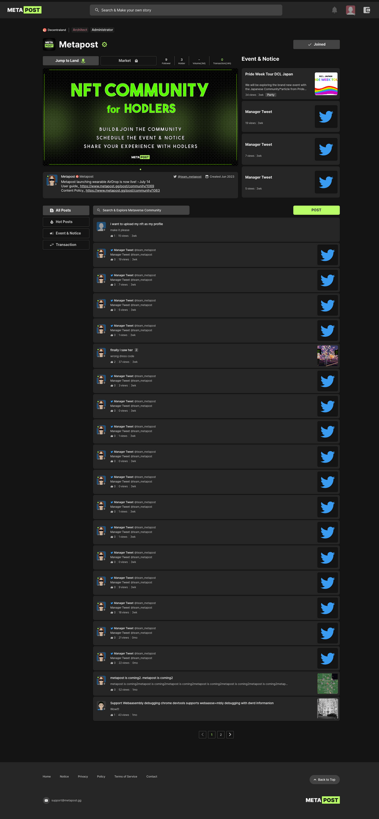 community